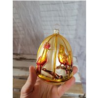 Patricia Breen 4 Ruft Vögel 12 Tage Xmas Gold Käfig Ornament Weihnachtsbaumdekor von elegantcloset21