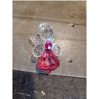 Pink Acryl Engel Heiligenschein Kristall Ornament Xmas von elegantcloset21