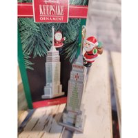 Punze König Klaus 1990 Turm Weihnachtsbaum Ornament Neu von elegantcloset21