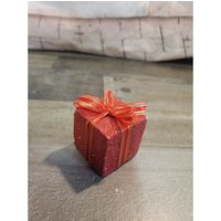 Rotes Glitzer Styropor Geschenk Weihnachtsdekor von elegantcloset21