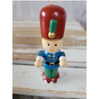 Russ Nussknacker Soldat Wache Vintage Ornament Weihnachten Urlaub Baum von elegantcloset21