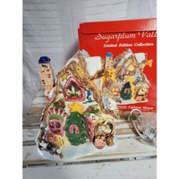 Sugar Plum Valley Limitierte Auflage Scheunenpferd Feiern Weihnachten Dorfhaus Leuchten von elegantcloset21