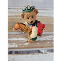 Teddybär Pferd Cowboy Ornament Weihnachten Urlaub Baum von elegantcloset21