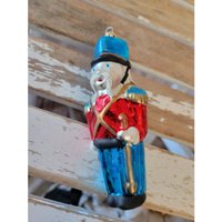 Vintage Glas Soldat Guard Ornament Columbia Weihnachtsbaum Urlaub Wohndekor von elegantcloset21