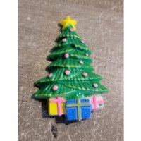 Vintage Weihnachten Kiefer Baum Geschenke Stern Kühlschrank Magnet Dekor von elegantcloset21