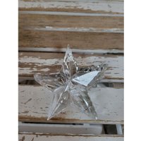 stern Briefbeschwerer Glasfigur Weihnachten Urlaub Wohndekor von elegantcloset21