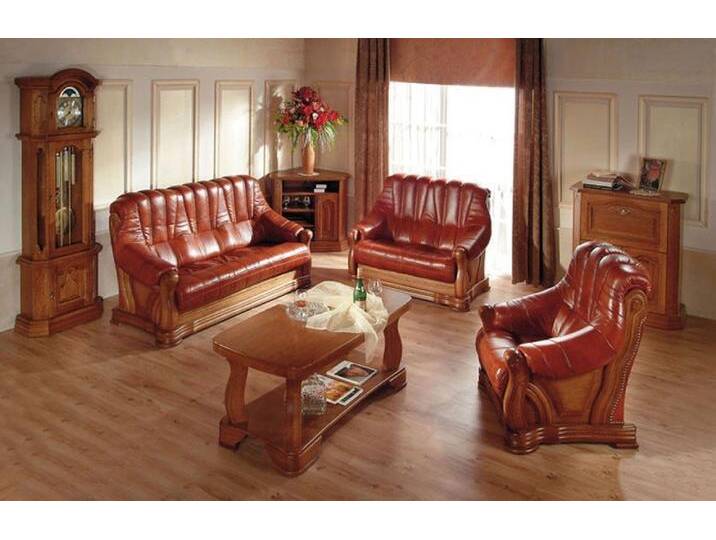 JVmoebel 3-Sitzer Elegante Leder-Couch im klassischen Design für drei Personen, Made in Europa, braun JVmoebel 3-Sitzer Elegante Leder-Couch im klassischen Design für drei Personen, Made in Europa, braun von elegante