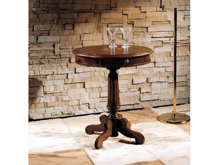 JVmoebel Beistelltisch Elegante Holzmöbel im modernen Design für stilvolles Wohnen, Made in Europa, braun von elegante