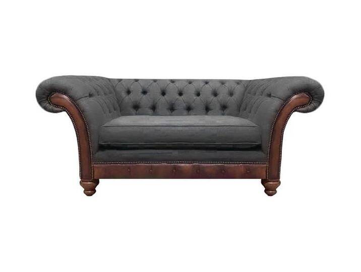 JVmoebel Chesterfield-Sessel Chesterfield Sessel für das Wohnzimmer – Elegante Sitzmöbel (1-St., Sessel), Made in Europa, grau von elegante