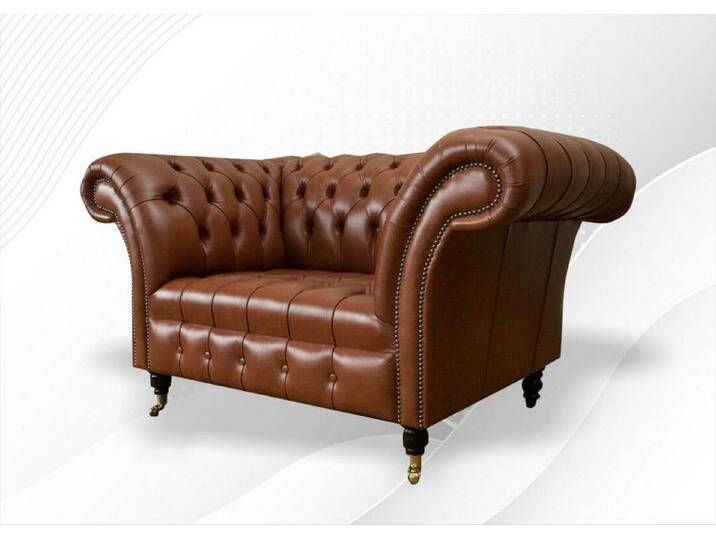 JVmoebel Chesterfield-Sessel Elegante Sessel moderne Möbelstücke hochwertige Verarbeitung, Made in Europa, braun JVmoebel Chesterfield-Sessel Elegante Sessel moderne Möbelstücke hochwertige Verarbeitung, Made in Europa, braun von elegante