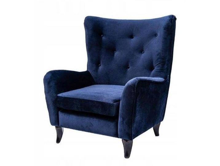 JVmoebel Chesterfield-Sessel Samt Sessel in Blau - Elegante Textilmöbel für Wohnzimmer, Made in Europa, blau JVmoebel Chesterfield-Sessel Samt Sessel in Blau - Elegante Textilmöbel für Wohnzimmer, Made in Europa, blau von elegante