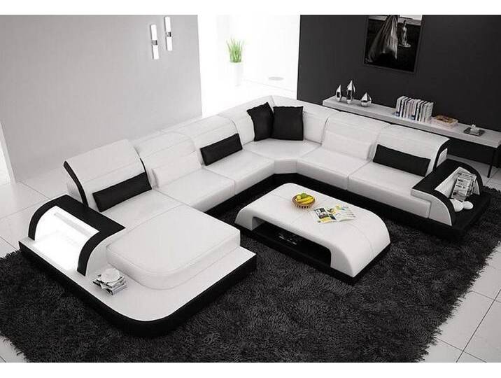 JVmoebel Ecksofa Luxuriöses Ecksofa – Elegante Leder Couch für Ihr Zuhause, Made in Europa, schwarz weiß JVmoebel Ecksofa Luxuriöses Ecksofa – Elegante Leder Couch für Ihr Zuhause, Made in Europa, schwarz weiß von elegante