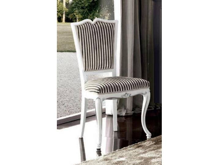 JVmoebel Esszimmerstuhl Elegante Holzstühle für das Esszimmer in Weiß, Made in Europa, weiß von elegante
