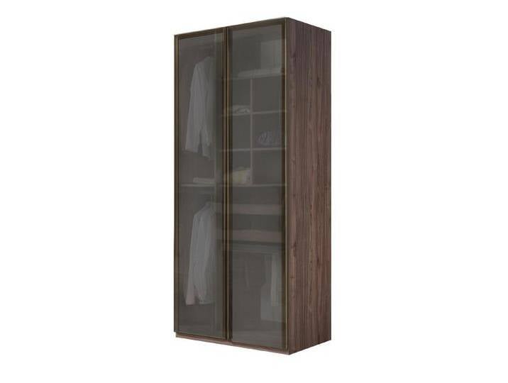 JVmoebel Kleiderschrank Brauner Holzschrank für das Schlafzimmer - elegante Möbelstücke Made in Europa, braun von elegante