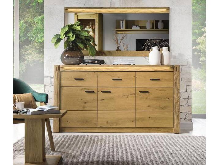 JVmoebel Kommode Designer Hochschrank und Lowboard - Elegante Luxusmöbel, Made in Europa, braun von elegante