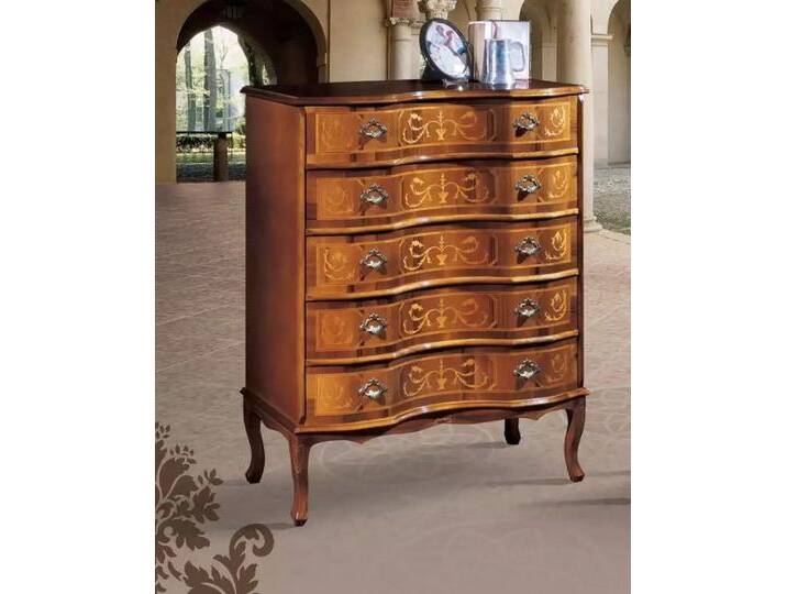 JVmoebel Kommode Elegante Braune Kommode mit fünf Türen und praktischen Schubladen (1 St., Kommode), Made in Europa, braun von elegante