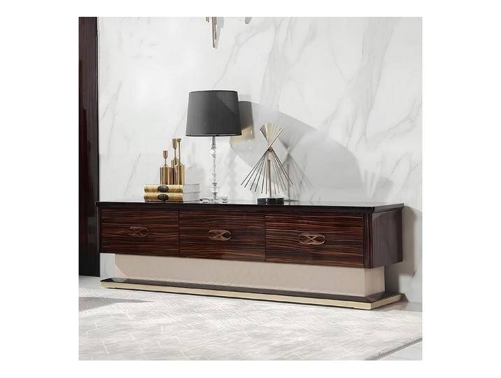 JVmoebel Lowboard Elegante Wohnzimmermöbel im modernen Design, Made in Europa, braun von elegante