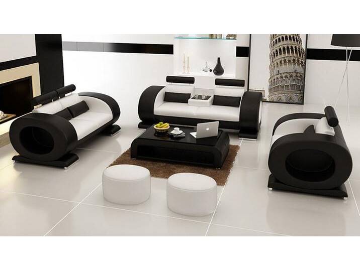 JVmoebel Polstergarnitur Elegante Ledercouch Wohnlandschaft für 3-2-1 Personen Seating, Made in Europa, orange JVmoebel Polstergarnitur Elegante Ledercouch Wohnlandschaft für 3-2-1 Personen Seating, Made in Europa, orange von elegante