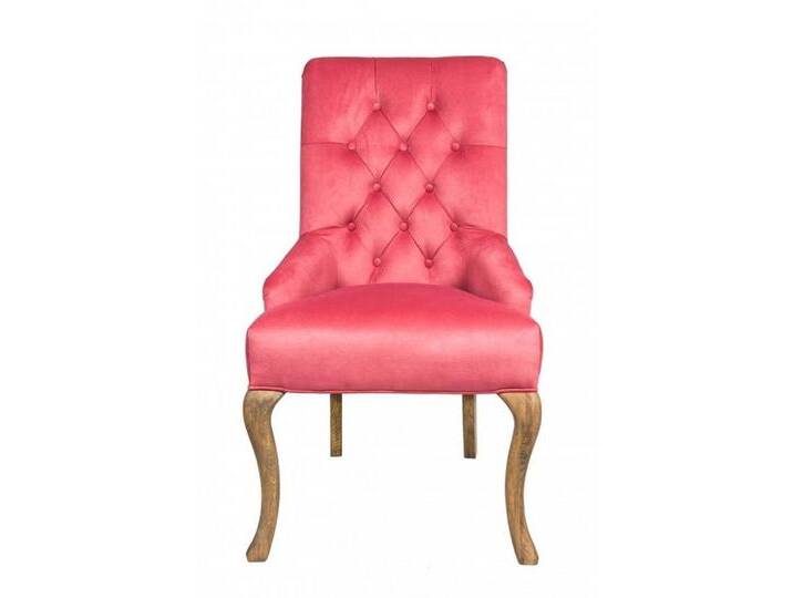 JVmoebel Polsterstuhl Elegante Chesterfield Stühle im 6er Set aus Textil Neu, Made in Europa, rosa JVmoebel Polsterstuhl Elegante Chesterfield Stühle im 6er Set aus Textil Neu, Made in Europa, rosa von elegante