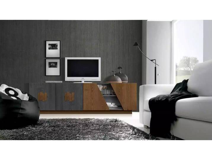 JVmoebel Sideboard Elegante braune moderne Wohnzimmermöbel im stilvollen Design (2 St., Sideboard), Made in Italy, braun von elegante