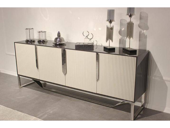 JVmoebel Sideboard Modernes Esszimmer Sideboard - Elegante Möbel Neuheiten (1 St., Sideboard), Made in Europa, weiß von elegante