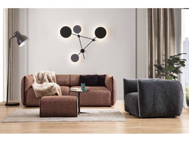 JVmoebel Polstergarnitur Elegante 2-teilige Sofagarnitur im luxuriösen Design, (2-tlg., 4 Sitzer, 1 Sessel), Made in Europa, braun grau JVmoebel Polstergarnitur Elegante 2-teilige Sofagarnitur im luxuriösen Design, (2-tlg., 4 Sitzer, 1 Sessel), Made in Europa, braun grau von elegante