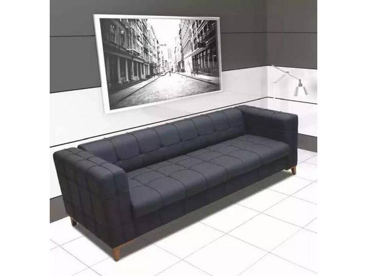 JVmoebel 3-Sitzer Elegante Couch für das moderne Arbeitszimmer – Dreisitzer Luxus, Made in Europa, schwarz JVmoebel 3-Sitzer Elegante Couch für das moderne Arbeitszimmer – Dreisitzer Luxus, Made in Europa, schwarz von elegante