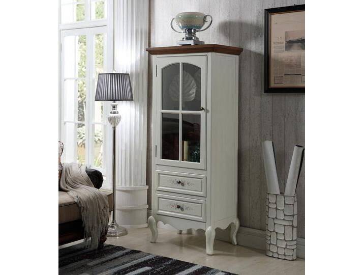 JVmoebel Vitrine Elegante Holzkommode mit Glastüren - Hochwertige Möbelstücke Made in Europa, weiß JVmoebel Vitrine Elegante Holzkommode mit Glastüren - Hochwertige Möbelstücke Made in Europa, weiß von elegante