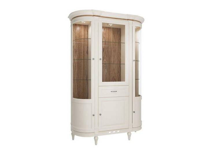 JVmoebel Vitrine Elegante Vitrinen Kommoden Glasschränke für stilvolle Aufbewahrung Made in Europa, weiß JVmoebel Vitrine Elegante Vitrinen Kommoden Glasschränke für stilvolle Aufbewahrung Made in Europa, weiß von elegante