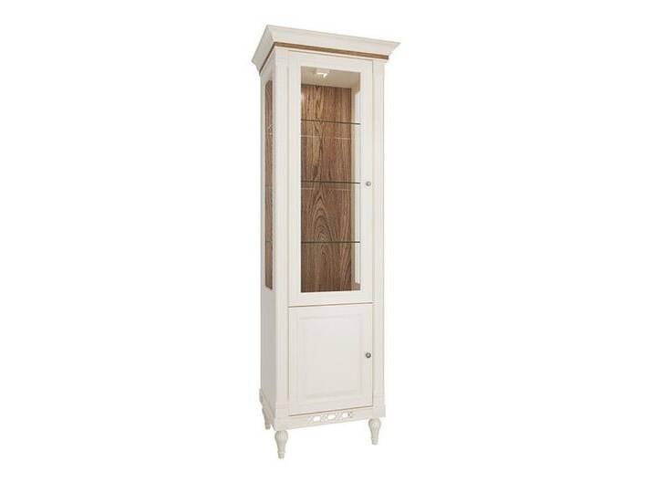 JVmoebel Vitrine Elegante Vitrinenkommode mit Glasfront und Stauraum Made in Europa, beige JVmoebel Vitrine Elegante Vitrinenkommode mit Glasfront und Stauraum Made in Europa, beige von elegante