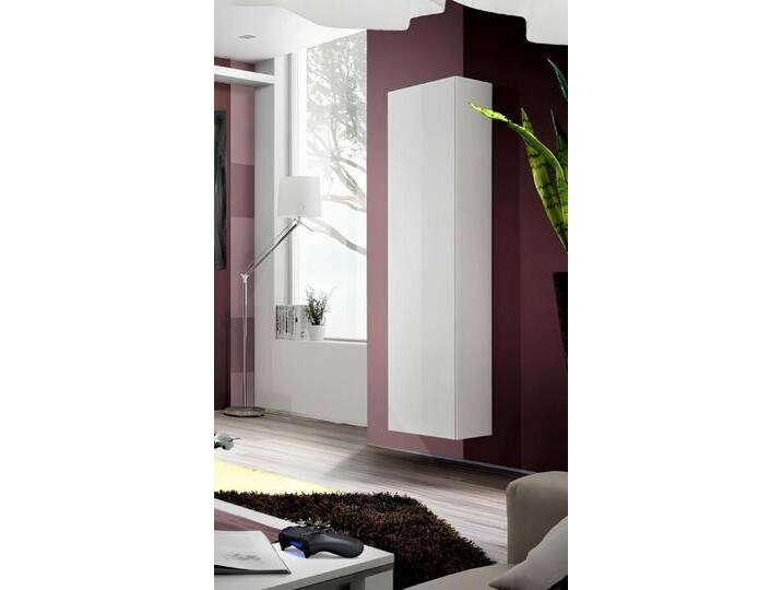 JVmoebel Vitrine Elegante weiße Hängeschrank Vitrine aus Holz für modernes Wohnzimmer Made in Europa, weiß JVmoebel Vitrine Elegante weiße Hängeschrank Vitrine aus Holz für modernes Wohnzimmer Made in Europa, weiß von elegante