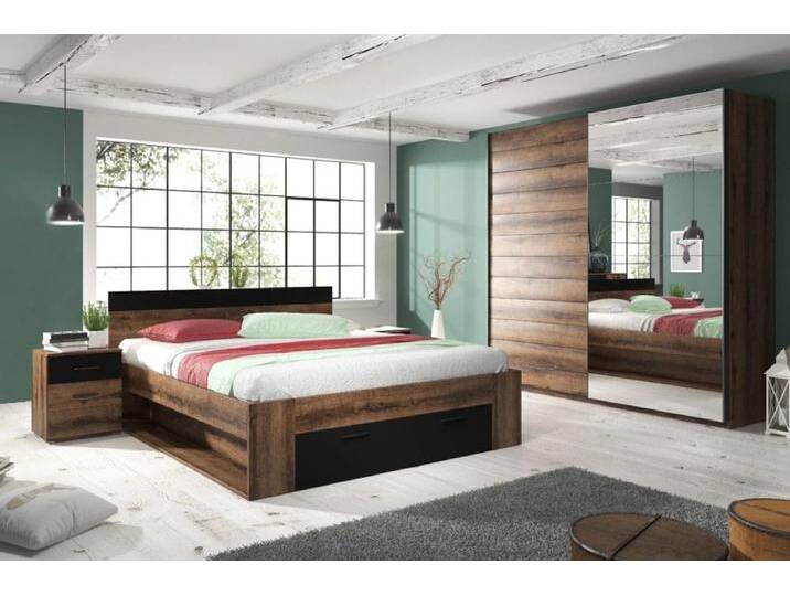 ROYAL24_MARKT Schlafzimmer-Set - Elegante Lösungen für erholsame Nächte, (Komplett Set, 4-St., Beta IV), Modern – Fein – Exzellent. von elegante