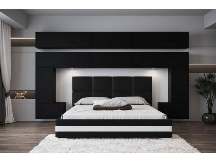 ROYAL24_MARKT Schlafzimmer-Set - Für erholsame Nächte und mehr, (Komplett Set, 10-St., Premium - Panama 5), Elegante Möbel - ein Hauch von Luxus von elegante