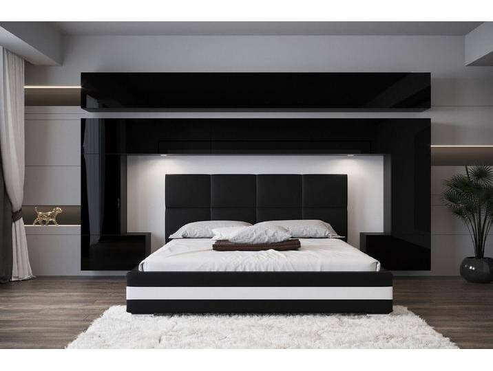 ROYAL24_MARKT Schlafzimmer-Set - Für erholsame Nächte und mehr, (Komplett Set, 10-St., Premium - Panama 5), Elegante Möbel - ein Hauch von Luxus von elegante