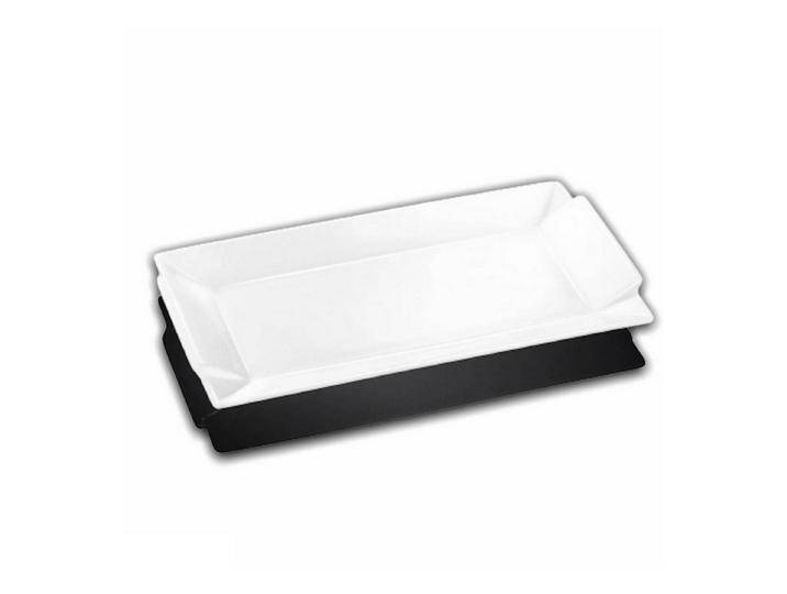 Wilmax England Geschirr-Set, Servierplatten 40 x 20 cm - 3er Set ideal für elegante Tischdekoration von elegante