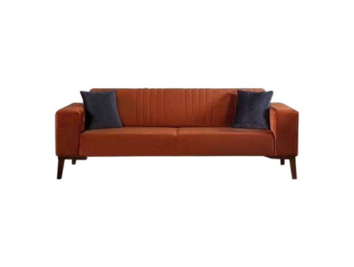 Xlmoebel 3-Sitzer Orange Dreisitzer Sofagarnitur Elegante Sitzgelegenheit, 1 Teile, Hergestellt in Europa, braun Xlmoebel 3-Sitzer Orange Dreisitzer Sofagarnitur Elegante Sitzgelegenheit, 1 Teile, Hergestellt in Europa, braun von elegante