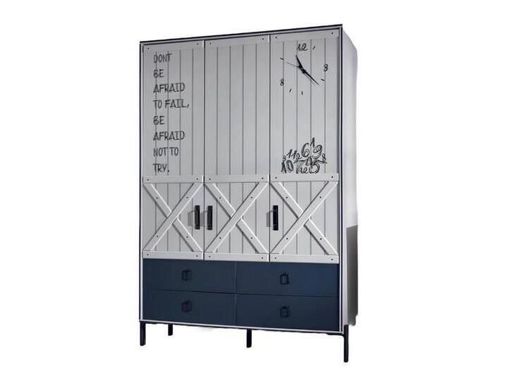 Xlmoebel Kleiderschrank Moderne und elegante Schlafzimmer-Schrankmöbel mit luxuriösem Design. (Kleiderschrank) Hergestellt in Europa, weiß von elegante