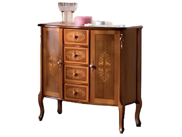 Xlmoebel Kombikommode Neue elegante braune Luxus-Wohnzimmer-Kommode mit Ablagekonsole (1 St., Kombikommode), Hergestellt in Europa, braun von elegante