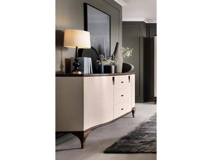 Xlmoebel Kombikommode Elegante Schubladenschränke Luxus Kommode Credenza Möbel Stilvoller (Kommode), Hergestellt in Europa, weiß von elegante