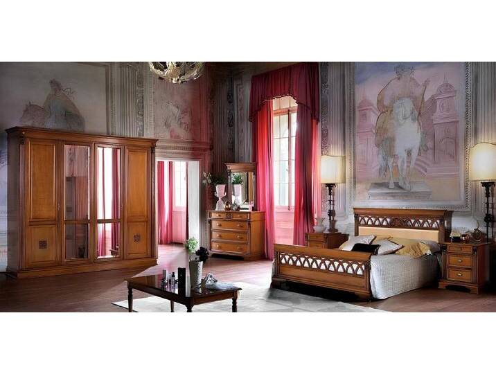 Xlmoebel Komplettschlafzimmer Klassische Möbel für elegante Inneneinrichtung und Stil, (6-tlg), Hergestellt in Europa, braun von elegante