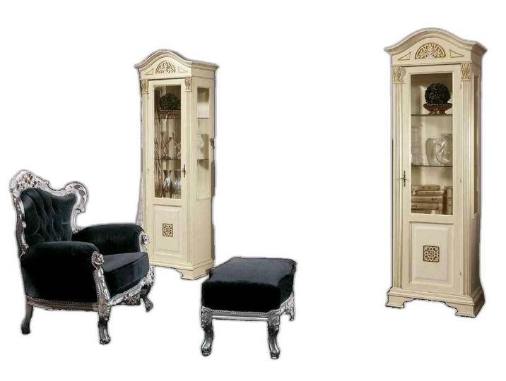 Xlmoebel Wohnzimmer-Set Klassische Möbel Wohnzimmer Set elegante Inneneinrichtung, Hergestellt in Europa, braun von elegante