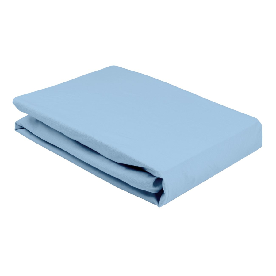 elegante 8000 Softes Jersey Spannbettlaken - bleu - 180-200x200 cm von elegante