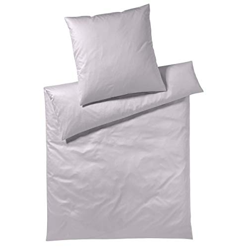 elegante Mako-Satin Bettwäsche Solid Rose Kissenbezug einzeln 80x80 cm von elegante