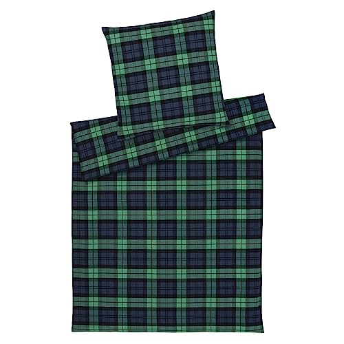 elegante Soft-Flanell Bettwäsche Sheffield flaschengrün 1 Bettbezug 135 x 200 cm + 1 Kissenbezug 80 x 80 cm elegante Soft-Flanell Bettwäsche Sheffield flaschengrün 1 Bettbezug 135 x 200 cm + 1 Kissenbezug 80 x 80 cm von elegante