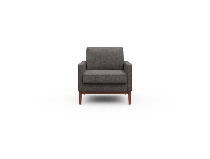 moebelfaktor Sessel Bodo, Retro-Design, elegante Linien, stabile Holzkonstruktion, bunt, 772-Salt-and-Pepper von elegante
