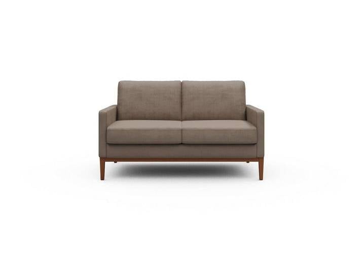 moebelfaktor Sofa Bodo 2-Sitzer, Retro-Design, elegante Linien, stabile Holzkonstruktion, beige, 318-Beige von elegante