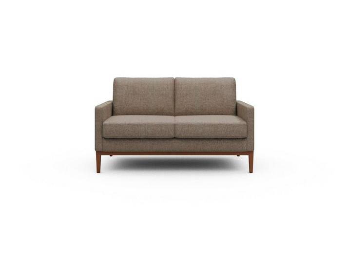moebelfaktor Sofa Bodo 2-Sitzer, Retro-Design, elegante Linien, stabile Holzkonstruktion, braun, 338-Antelope von elegante