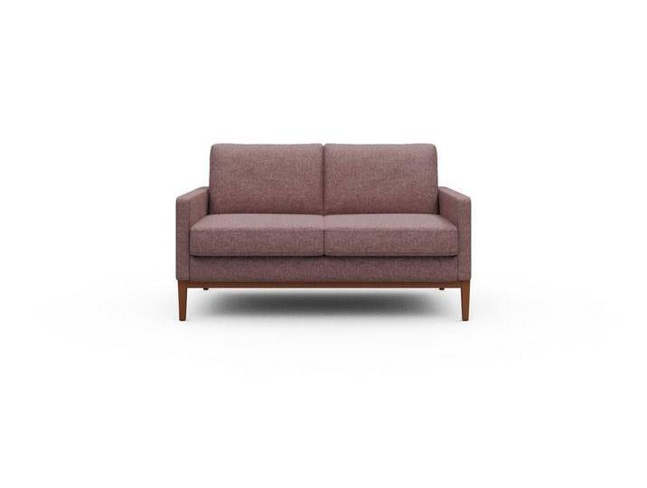 moebelfaktor Sofa Bodo 2-Sitzer, Retro-Design, elegante Linien, stabile Holzkonstruktion, rosa, 341-Flamingo von elegante