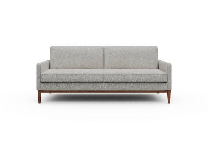 moebelfaktor Sofa Bodo 3-Sitzer, Retro-Design, elegante Linien, stabile Holzkonstruktion, braun, 867-Warm-Sand von elegante