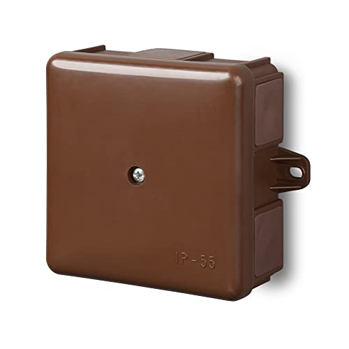 Abzweigung 6-h.n/t MZ EP-LUX 5 x 2,5 mm2 mit Einsatz IP 55 IP 55 Steckdosen Bronze RAL 8028 0226-61 Electro-Plast-Unterstützung 5901752632370 von elektro-plast nasielsk